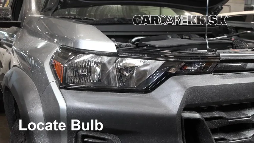 2024 Chevrolet Colorado Trail Boss 2.7L 4 Cyl. Turbo Lights Parking Light (replace bulb)